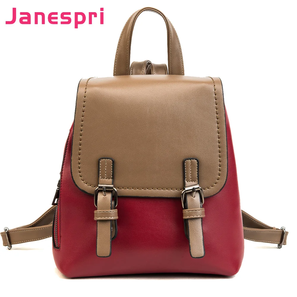 Janespri 2018 брендовый рюкзак для женщин рюкзаки модные маленькие школьные сумки