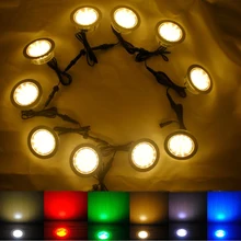 SMD3528 IP67 DC12V светодиодный до палубы свет для патио светодиодный встраиваемый пол освещение для светодиодный подземный свет