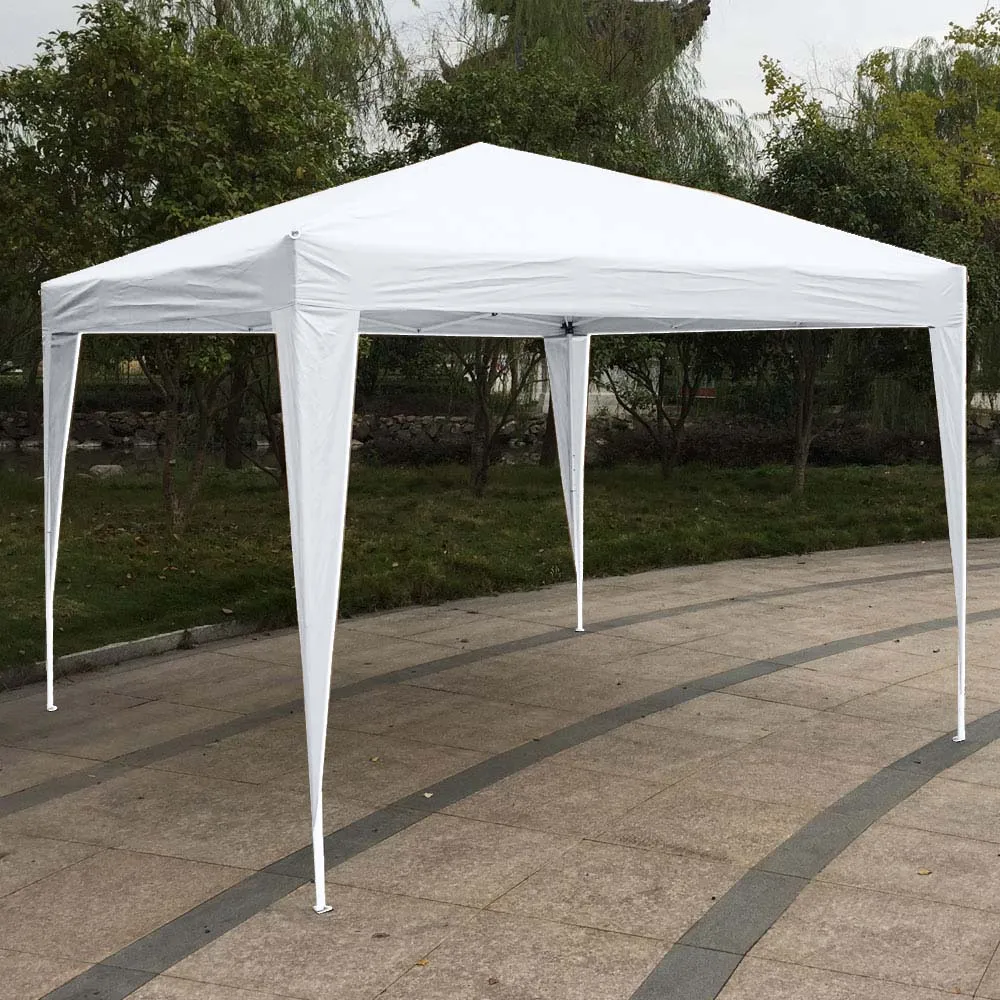 3*3m White Without Cloth Home Camping Folding Pergola Awning Advertising Tent Parking Shed Right Angle Pergola 3*3m White Without Cloth Home Camping Folding Pergola Awning Advertising Tent Parking Shed Right Angle Pergola