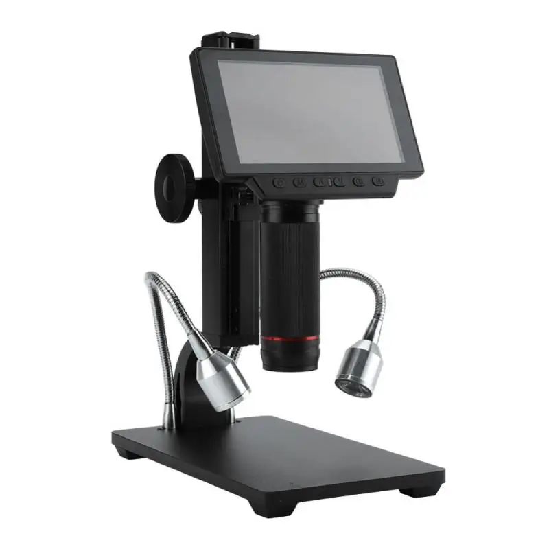 AC 110 220V 5 Inch Digital Microscope High Definition Screen Microscope
