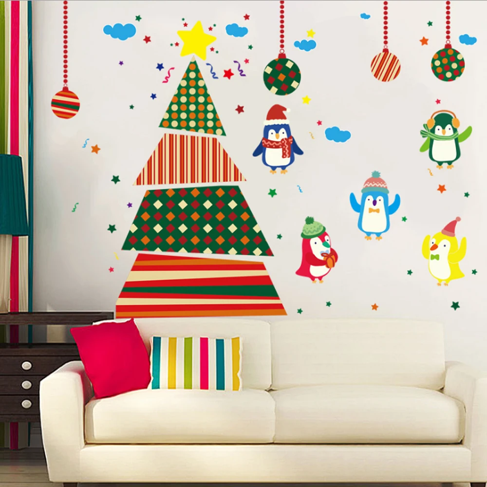 Christmas Tree On The Wall Decor DIY Christmas Tree Wall Art At