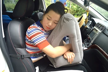 

Multi-function Inflatable Travel Essential Comfortably Pillow Air Cushion Head Neck Protection Sleep Adjustable Gas Nozzle