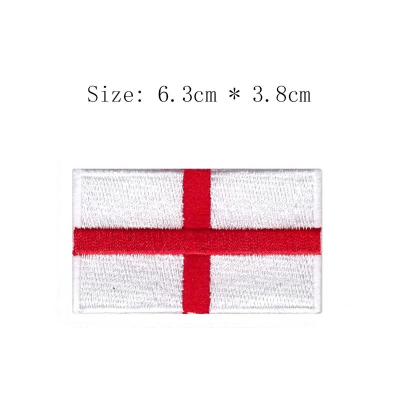 WESSEX UK County Flag Embroidered Iron On Patch Sew On Badge