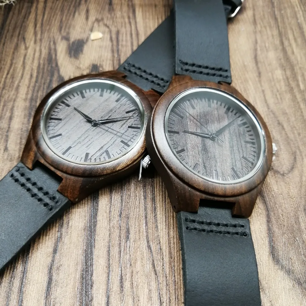 my man my soulmate wood watch