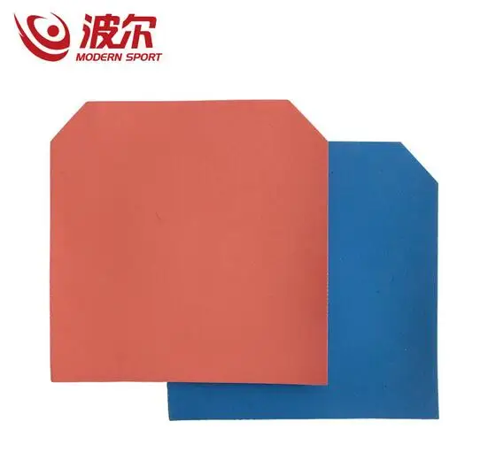 

ITTF certification table tennis rack sets of plastic Blue sponge rubber red sponge rubber