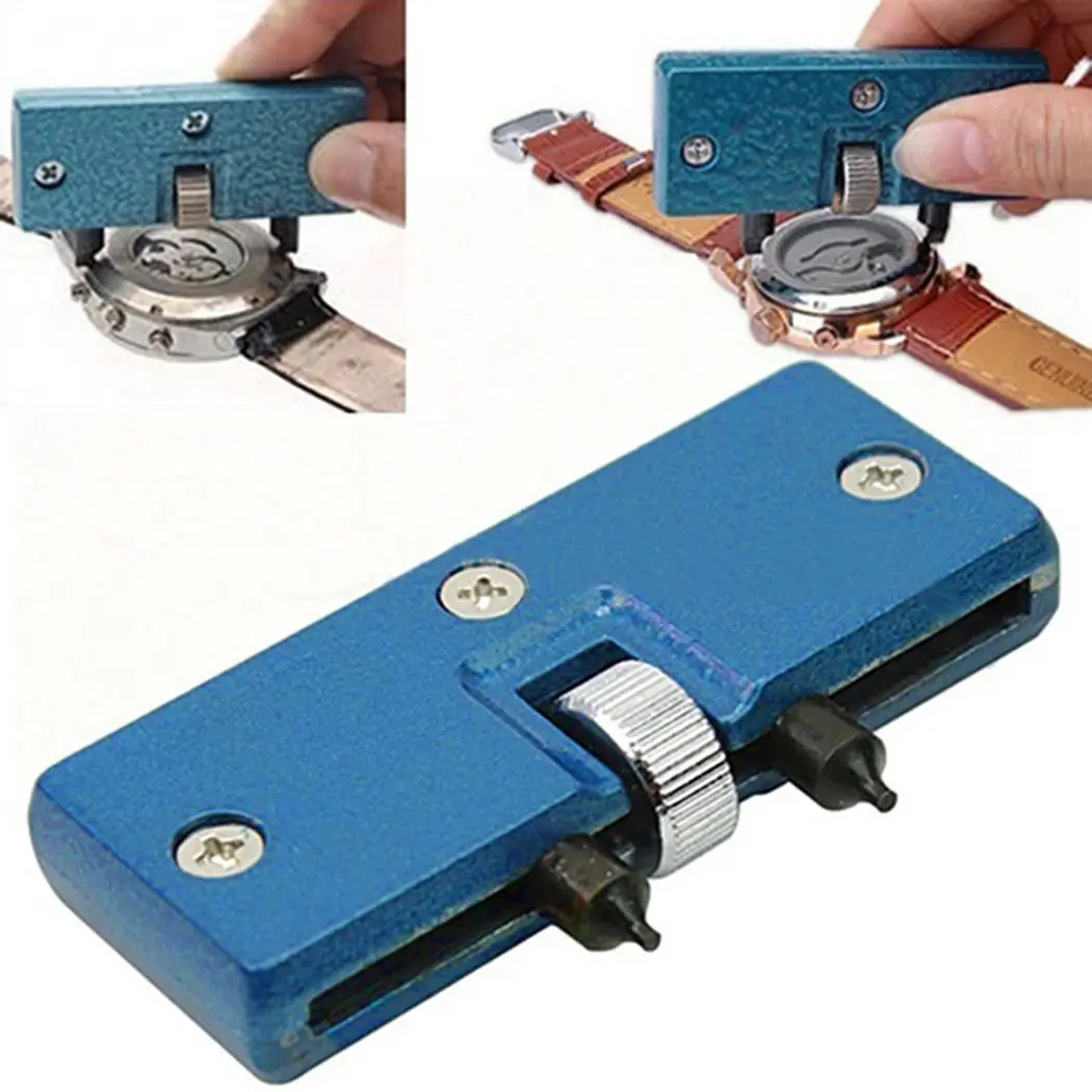 

Drop Shipping Portable Watch Tools Watches Back Case Watchmaker Opener Screw Wrench Remover Watch Repair Tool Kit