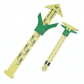 

5-IN-1 SLIDING GAUGE WITH NANCY ZIEMAN Triangles Measuring Sewing Tool(two size choose) 5BB5736
