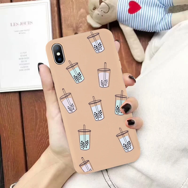 Мягкий силиконовый чехол для iPhone X XS MAX XR 7 6 6s Plus|Бамперы| |
