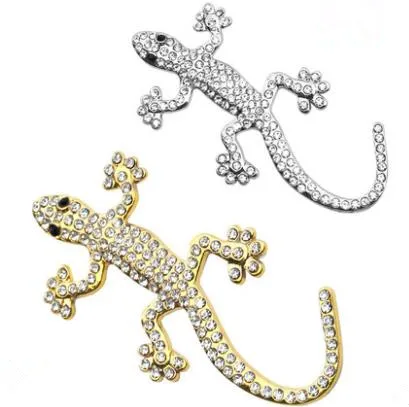 Алмазные автомобильные наклейки gecko декоративные задние 3D стерео для защиты