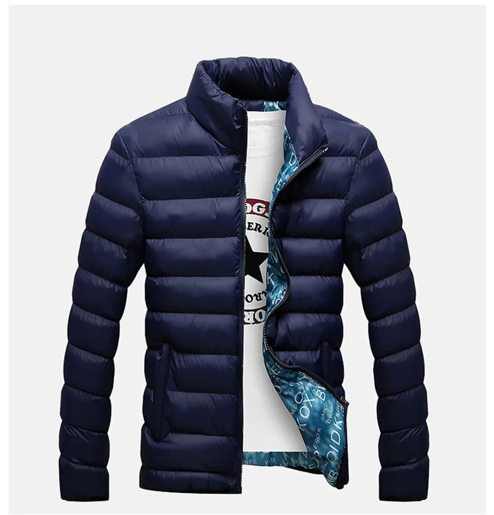 RUELK Новинка Высокое качество Теплая мужская зимняя куртка ветрозащитная Повседневная Верхняя одежда толстое пальто средней длины Мужская парка