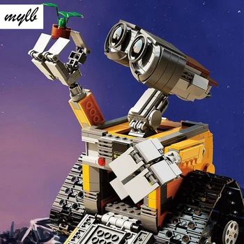 mylb HOT 687Pcs Idea Robot WALL E Building Blocks Bricks Blocks Toys for Children WALL-E Birthday Gifts drop shipping
mylb HOT 687Pcs Idea Robot WALL E Building Blocks Bricks Blocks Toys for Children WALL-E Birthday Gifts drop shipping