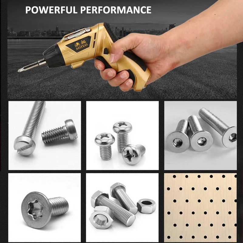 45 in 1 Cordless Screwdriver Power Tool 180 Degree