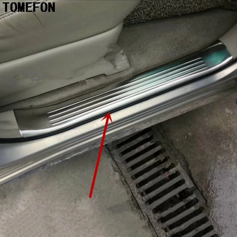 Автомобильные аксессуары TOMEFON для Toyota Estima Previa Tarago 2016 накладка из нержавеющей