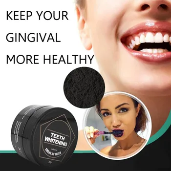 

Oral Hygiene Care Natural Activated Charcoal Whitening Teeth Powder Toothpaste Activated Carbon Whitening Tooth Powder