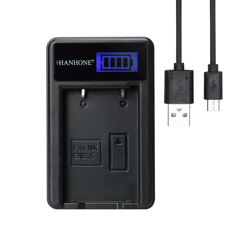 5 шт. EN-EL5 зарядное устройство EN EL5 ENEL5 с ЖК-дисплеем USB для NIKON Coolpix P530 P510 P100 P500 P6000 P520