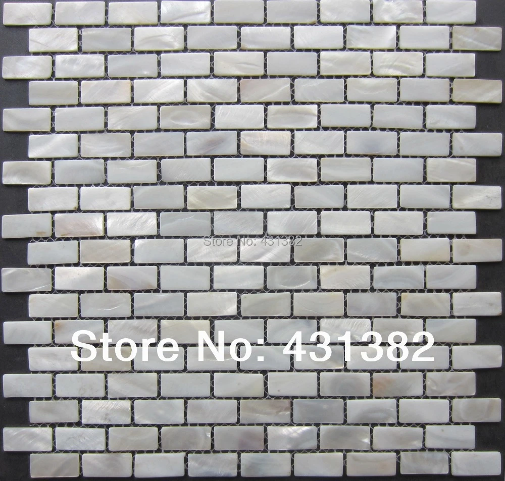 Hyrx Shell Mosaic Tiles White Brick Tiles 15 30 2 Natural Color Factory Direct Sale Decoration Material Kitchen Backsplash Tiles Kitchen Tiles Decoration Tiletiles Kitchen Aliexpress