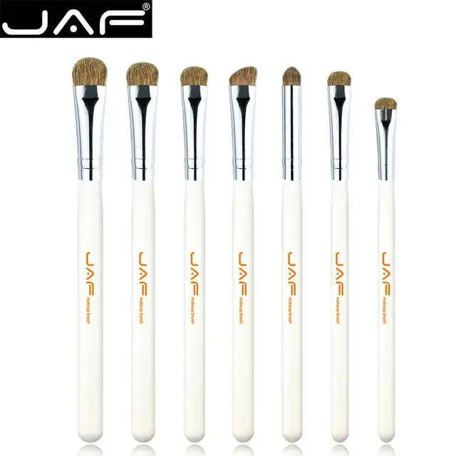Special Offers Retail JAF Brand 7PCS Makeup Brushes Professional Natural Hair makeup Brush Set Horse High Quality Make Up Brushes JE07PY-W Special Offers Retail JAF Brand 7PCS Makeup Brushes Professional Natural Hair makeup Brush Set Horse High Quality Make Up Brushes JE07PY-W