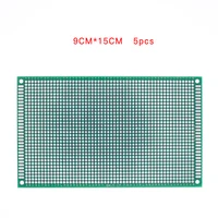 הלוח pcb 5x7 5pcs / הרבה 4x6 3x7 2x8 6x8 7x9 פלייט פיתוח הנחושת זוגי לצד Prototype PCB יוניברסל הלוח ניסיוני Arduino (5)