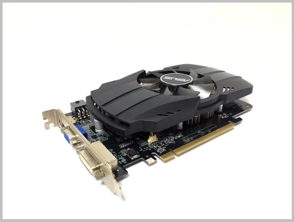 Asus GTX 650 FMLII 1GB GTX650 1G D5 DDR5 128 Bit PC настольные видеокарты PCI Express 3 0 компьютерные
