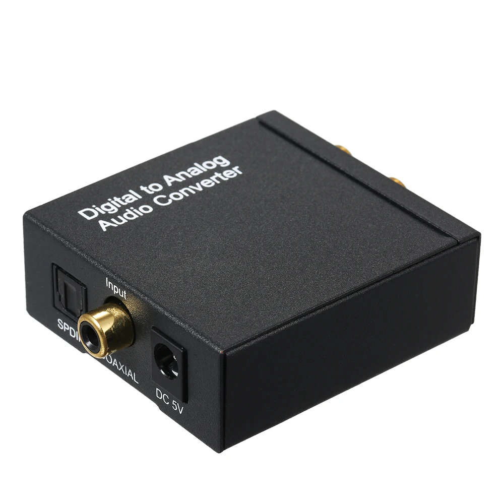 Коаксиальные входы в аналоговый RCA L/R и разъем AUX 3 5 мм цифро аудиопреобразователь