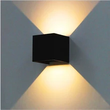 Waterproof Outdoor Wall Lamp 7W LED Source Up And Down Lighting Modern Minimalist Indoor Outdoor Engineering