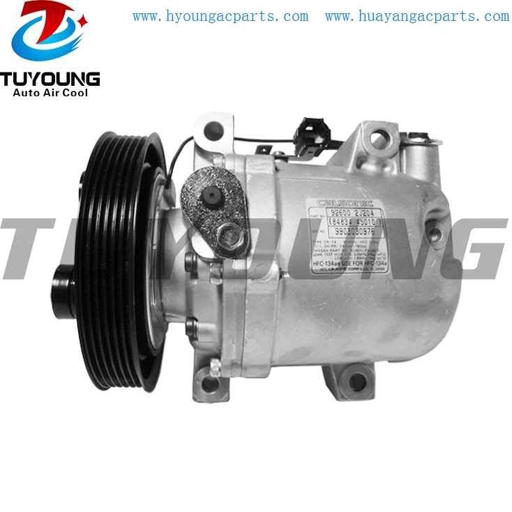 Автомобильный Компрессор переменного тока CR-14 CR14 для Nissan Primera Almera 92600-2J204 92600-2J203