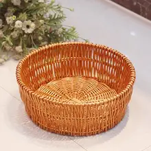 diameter-30cm, ротанговая тарелка для фруктов, коробка для конфет, корзина для хлеба,, свадебная упаковка на заказ, домашняя декоративная