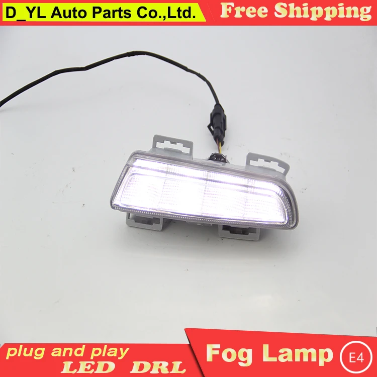 Car Styling good quality led fog lamp for SMART LED DRL 2011 2013 LED