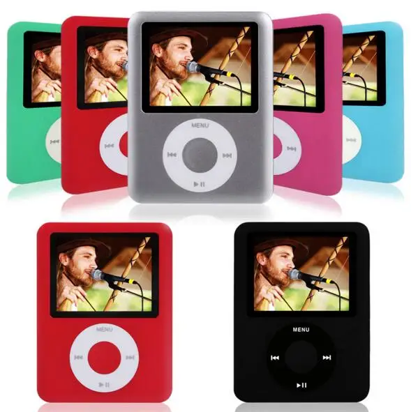 Sport MP3 4GB Memory Virtual 32G 1 8 LCD Media Video Game Movie FM Radio HD