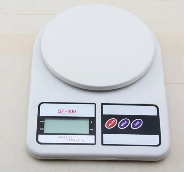 50 шт. 10 кг/1 г Электронный цифровой шкала ювелирных весов баланс грамм ЖК-дисплей измерительный кухонный лабораторный Диетическая еда Розничная коробка