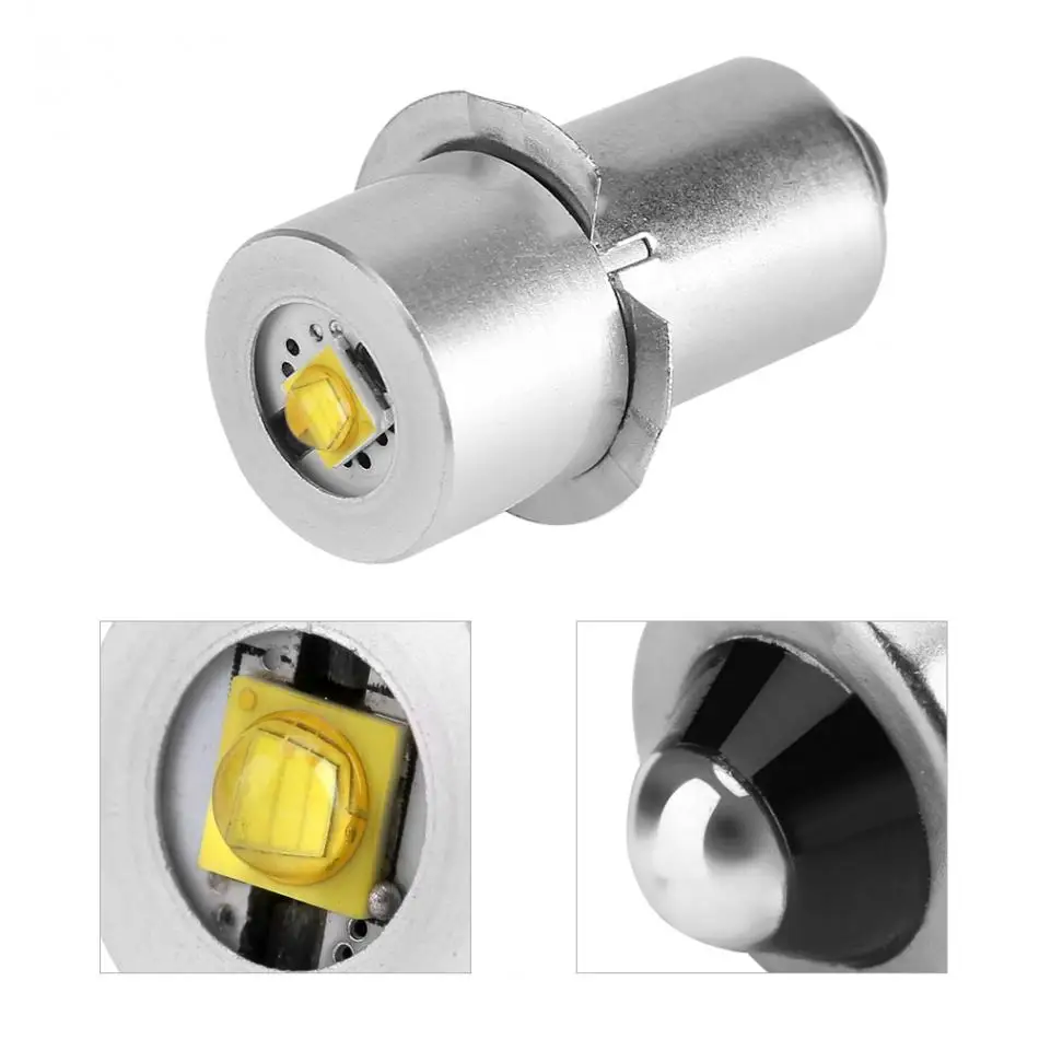 P13.5S 3 Вт Светодиодный лампочки для фонарика, сменный фонарь, энергосберегающий светильник, лампы для турча, светильник-вспышка, светильник для кемпинга