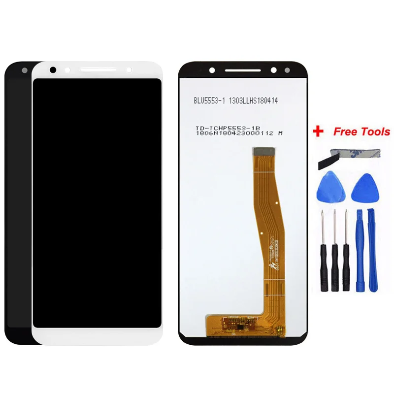 ЖК дисплей для Alcatel 3 OT5052 5052 5052D цифровой преобразователь alcatel 5052Y стеклянный