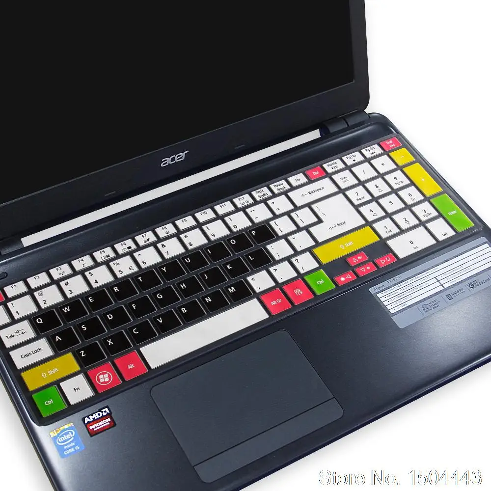 Защитная накладка на клавиатуру для Acer Aspire 5755 E1 510 V3 571G 551 551G 571 15 6 дюймов|Чехлы