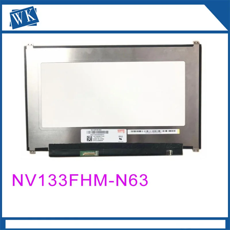 

Free Shipping NV133FHM-N63 NV133FHM N63 Laptop Lcd Screen EDP 30 pins 1920*1080