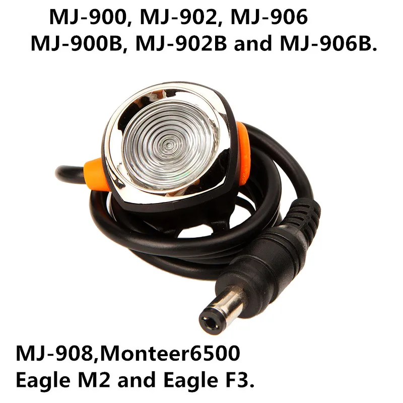 MJ-900 MJ902 906b 908 Eagle900 монтеер 1400 велосипедный светильник аксессуары конверсионный патрон конверсионная головка пульт дистанционного управления - Цвет: Tail light