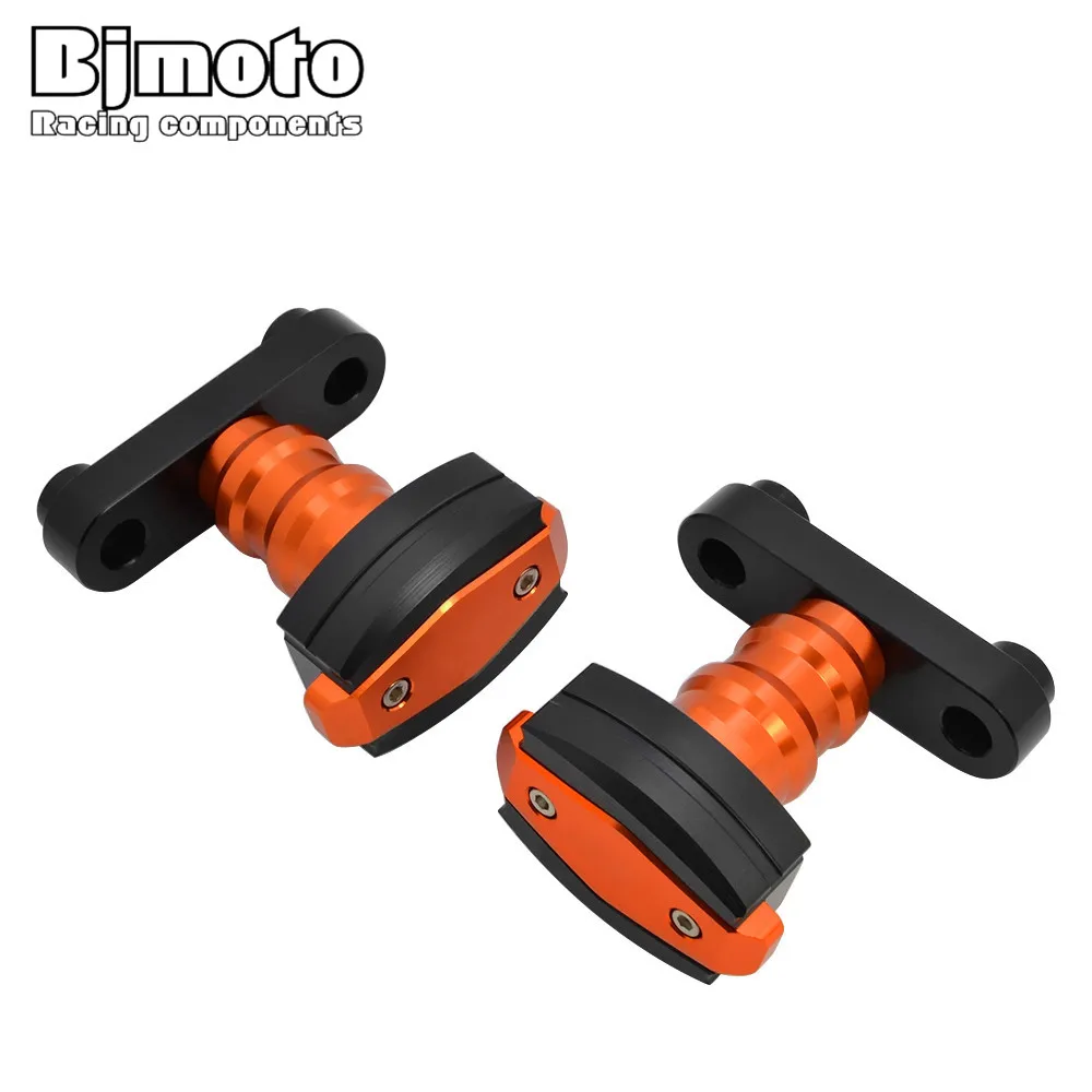Bjmoto для KTM DUKE 125 200 390 2013 2014 2015 2016 2017 2018 мотоцикла с ЧПУ ползунки защиты рамы от