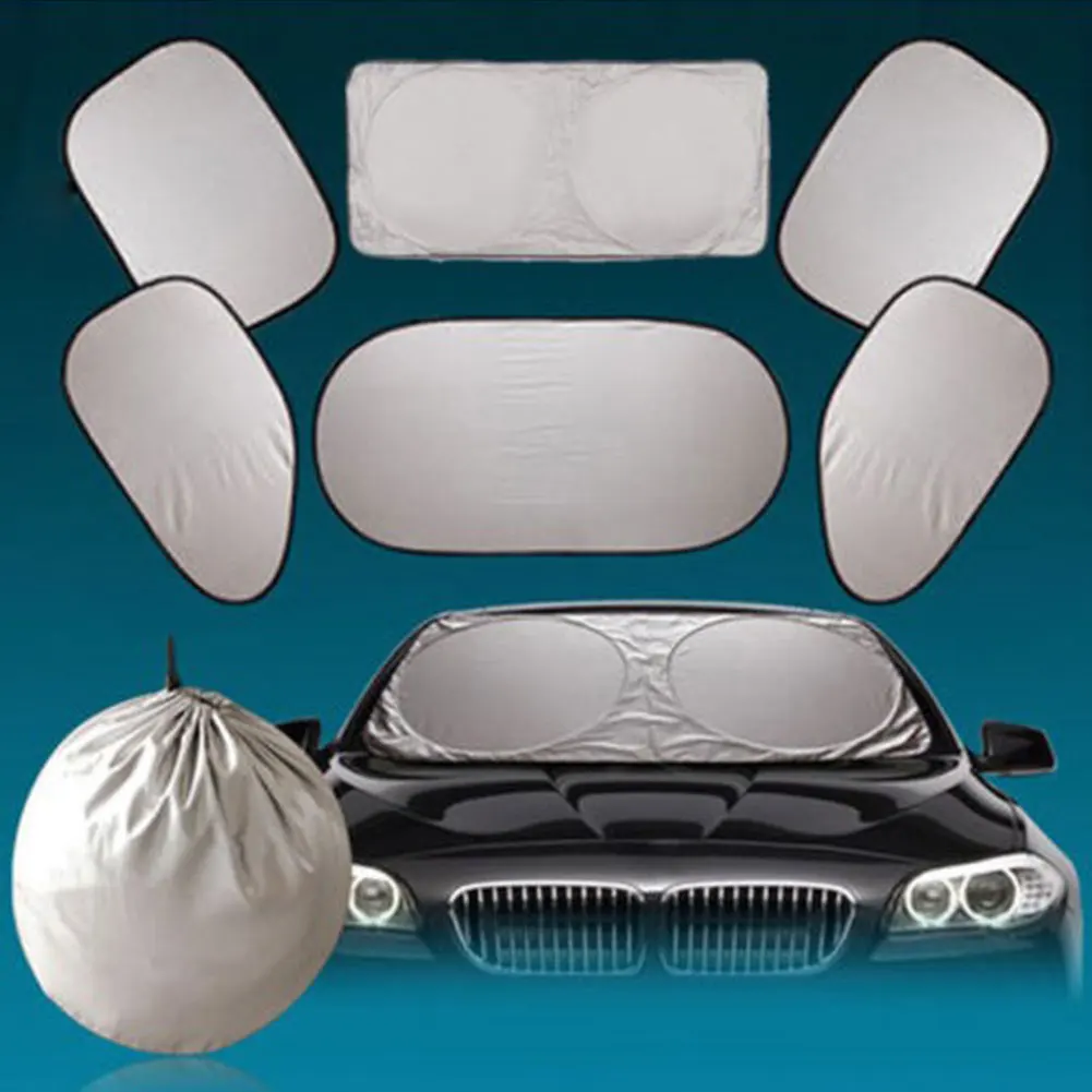 

6pcs/set Car Automobiles Front Shield Visor Block Reflective