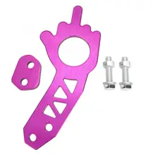 Purple Universal Car Aluminium Alloy Truck Front Rear Tow Hook Ring Kit Cars Auto Towing tools