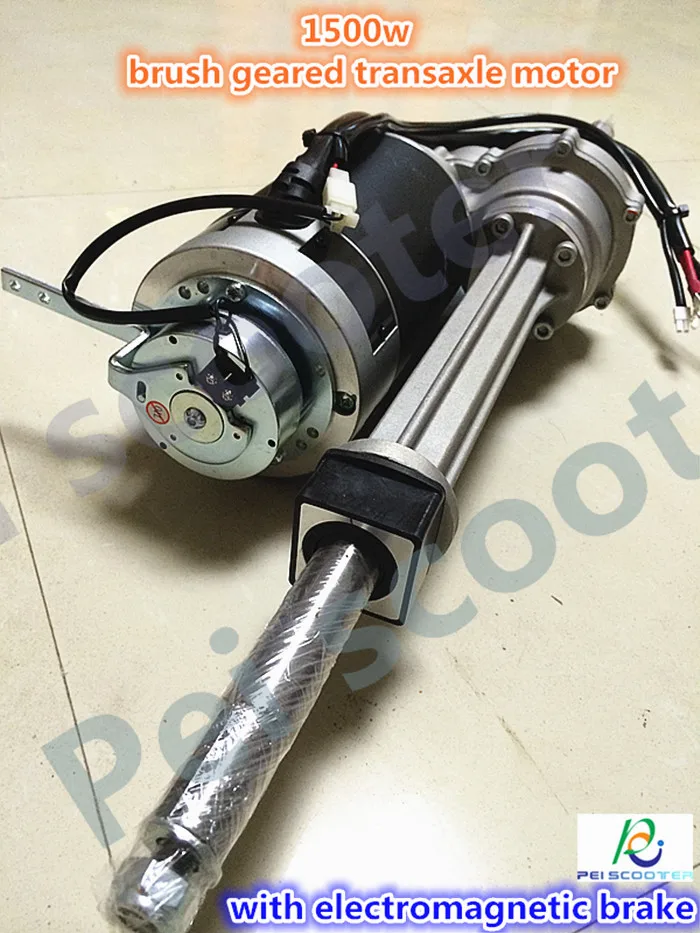 Buy 1500w brushed geared mobility scooter transaxle