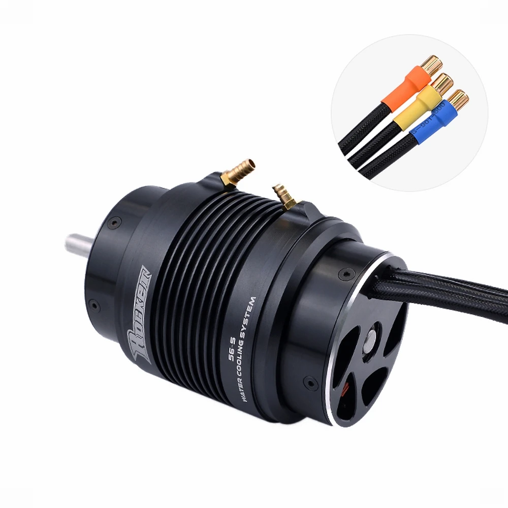 

High Quality Rocket 5682 910KV 4200W RC Brushless Motor w/ 56-S Water Cooling Set for Surfboard 1.5m (or Above) RC Boat