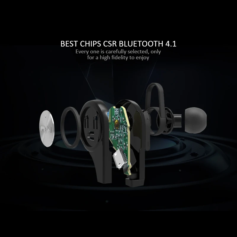 Magift6 Беспроводной наушники Bluetooth 4 1 CSR с Micphone музыке стерео для смартфонов