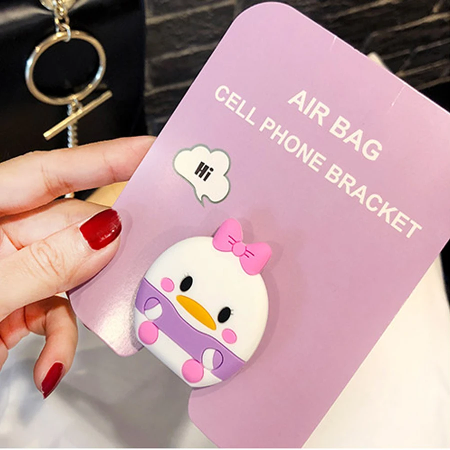 

Cartoon Phone Holder Universal Accessories Expanding Finger Ring Stand And Grip For Smart Phone