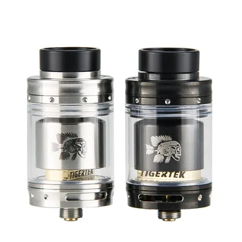 

Original Tigertek Mermaid RTA Tank 3.5ml Ajustable bottom airflow 24mm Rebuildable Atomizer Electronic cigarette vs SMM RTA