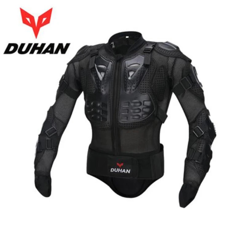 Duhan motorcycle full body armor jacket motocross armadura back