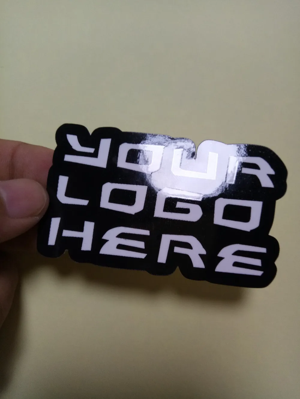 Custom Vinyl Die Cut  Plastic Stickers  Printing  in 