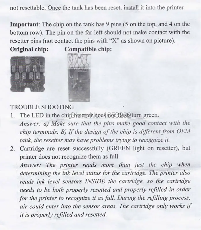Epson WP-4530 4540 4011 4531 4025 4015 4525 4545 4521 4595 B750F B700 675F Chip Resetter (20)