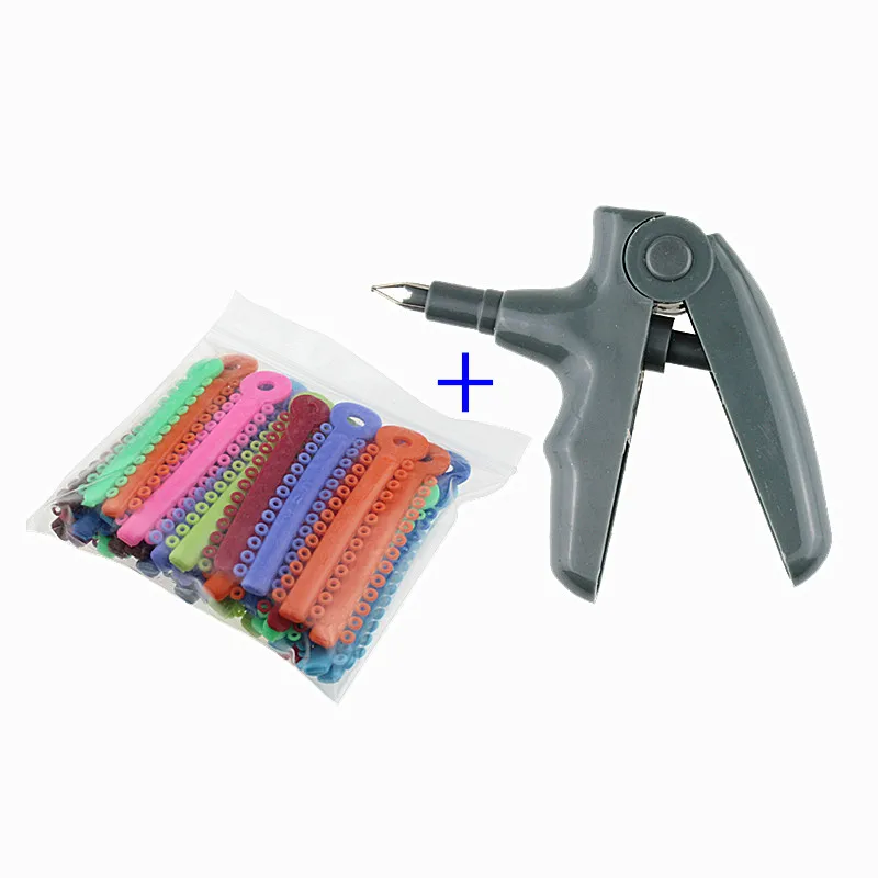 1 Set Dental Orthodontic Materials Include 1Pcs Ligature Gun Dispenser
