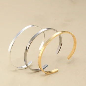 

Personalized ID Bangles Stainless Steel Mantra Bangle Inspirational Bracelet Width 4mm Mantra Bracelet Cuff Bangle for Women