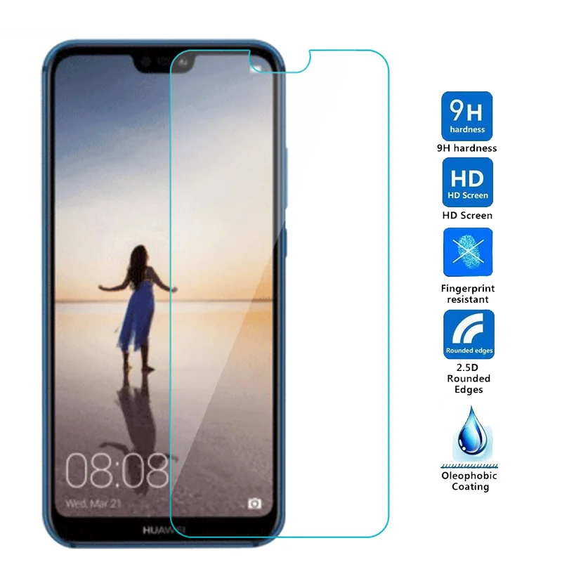 2 шт для Huawei P20 закаленное стекло Pro не полное покрытие Защита экрана lite | Мобильные
