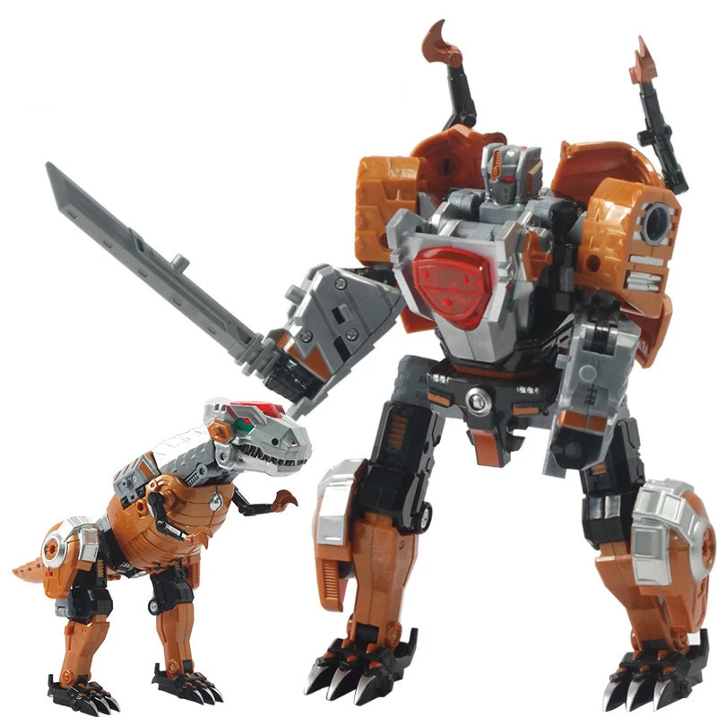 robot dinosaure transformable
